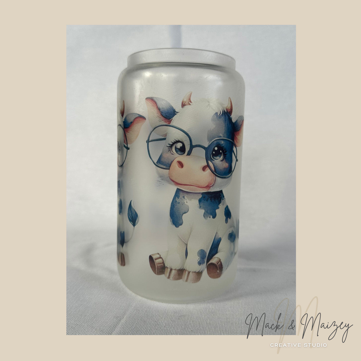 Cow's with glasses